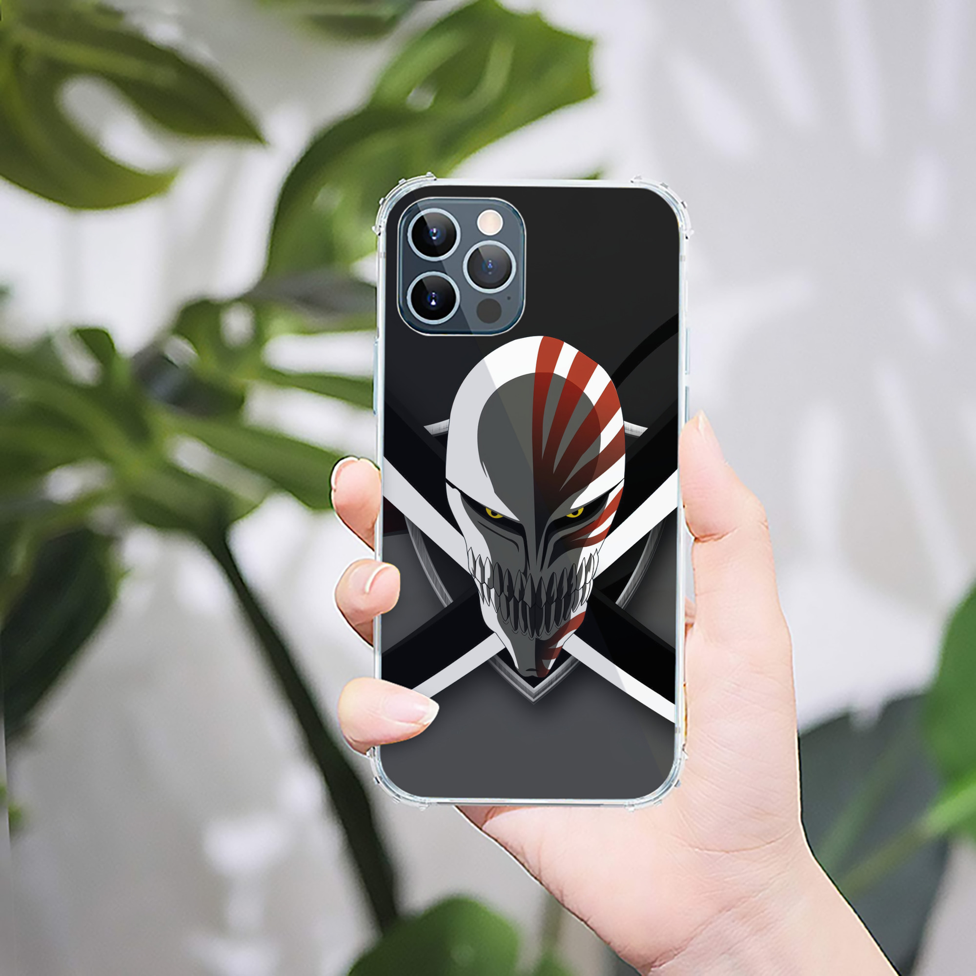 （画像用） ブリーチ BLEACH 【iPhone 12シリーズ対応】透明スマホケース（クリアソフトケース）